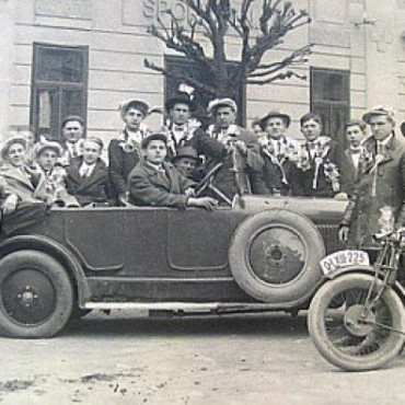 městečtí branci, asi roku 1932